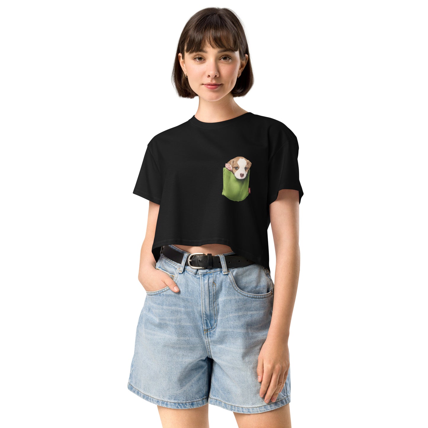 Jack Russell Terrier Women’s crop top