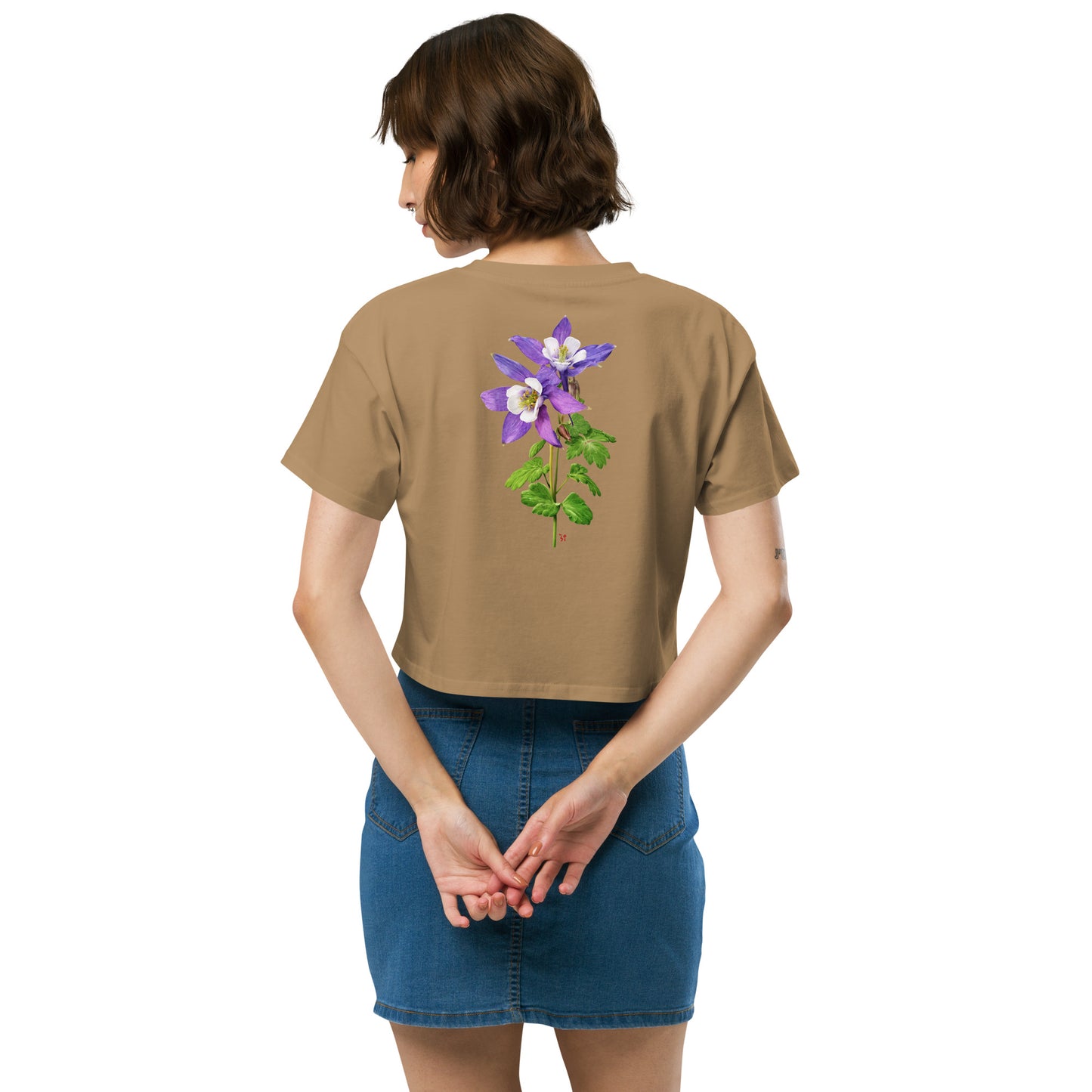 Columbine Women’s crop top