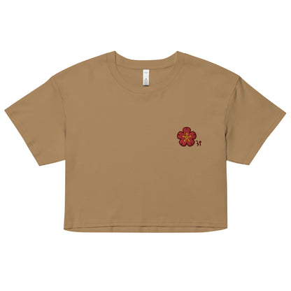 Chinese quince Women’s crop top