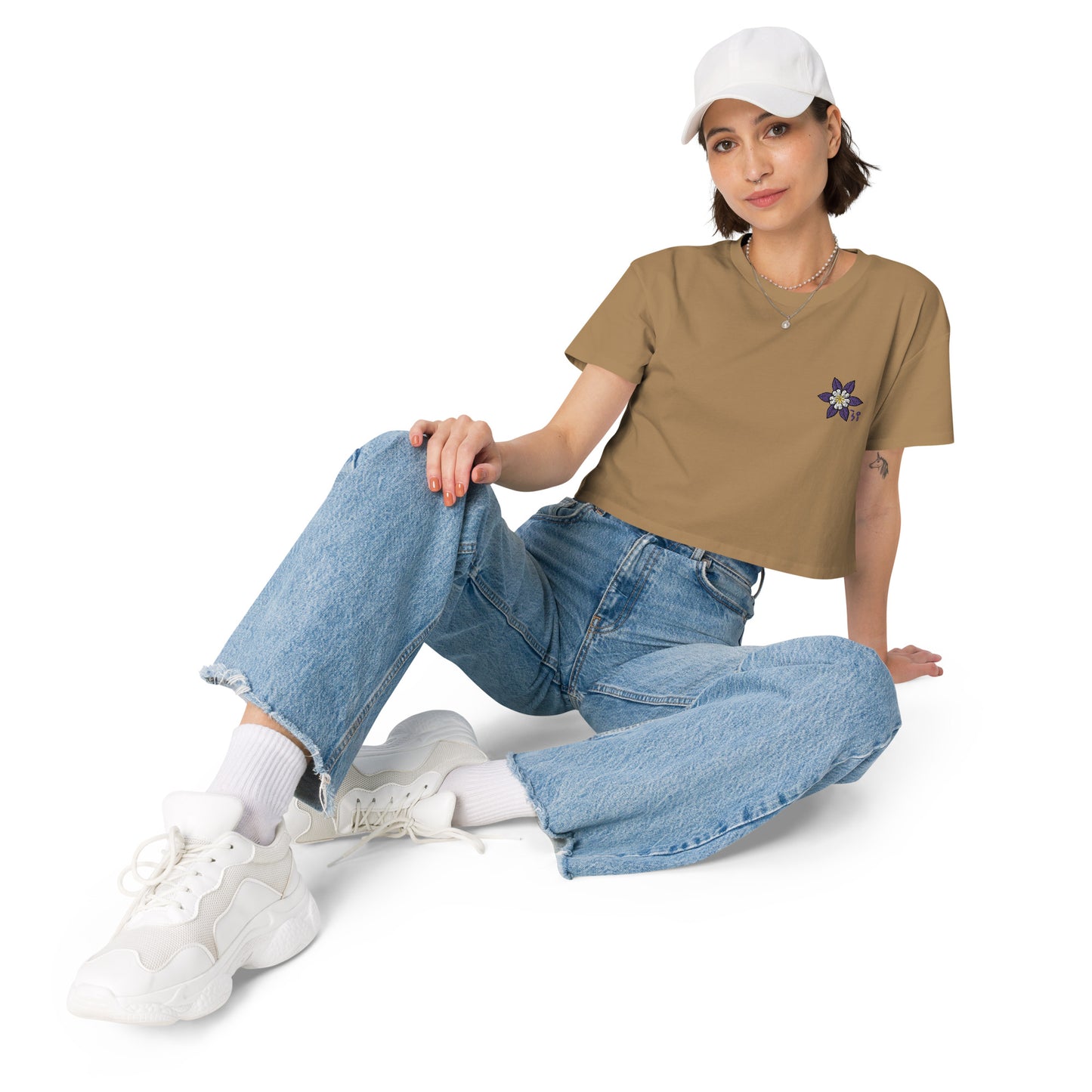 Columbine Women’s crop top