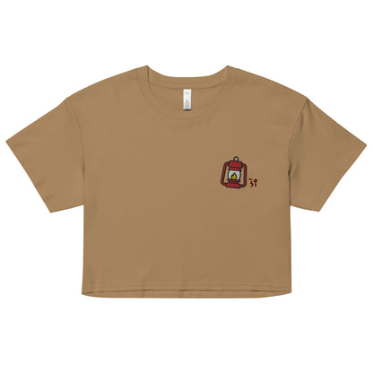 Camp lantern Women’s crop top