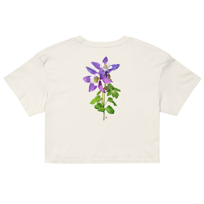 Columbine Women’s crop top