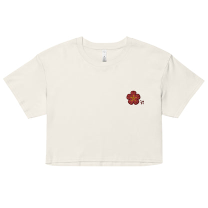 Chinese quince Women’s crop top