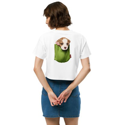 Jack Russell Terrier Women’s crop top