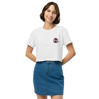 Camp lantern Women’s crop top