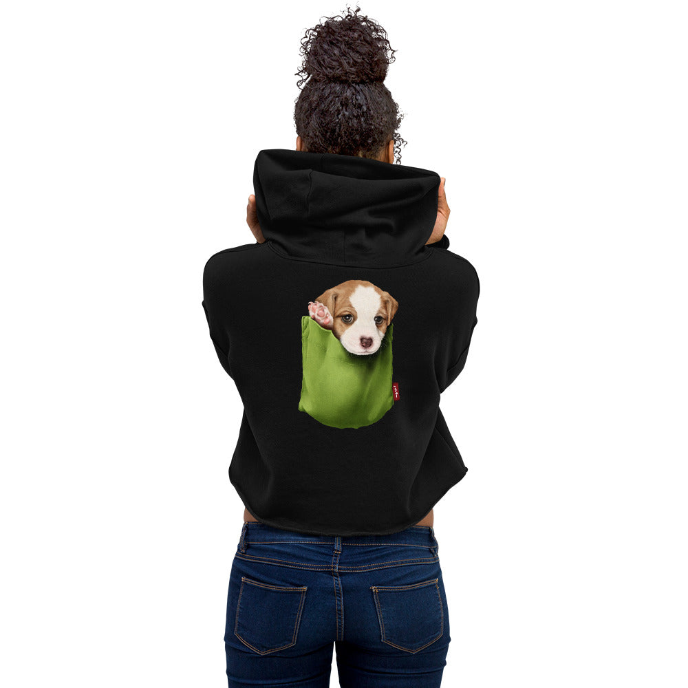 Jack Russell Terrier Crop Hoodie