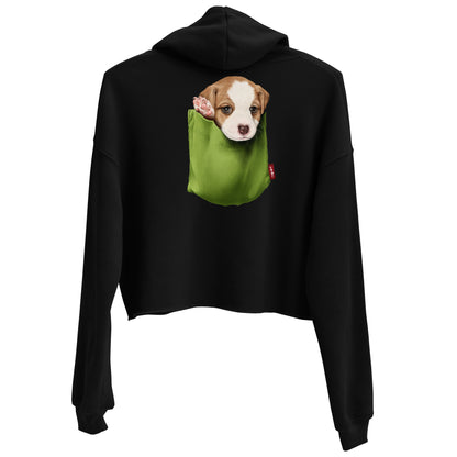 Jack Russell Terrier Crop Hoodie