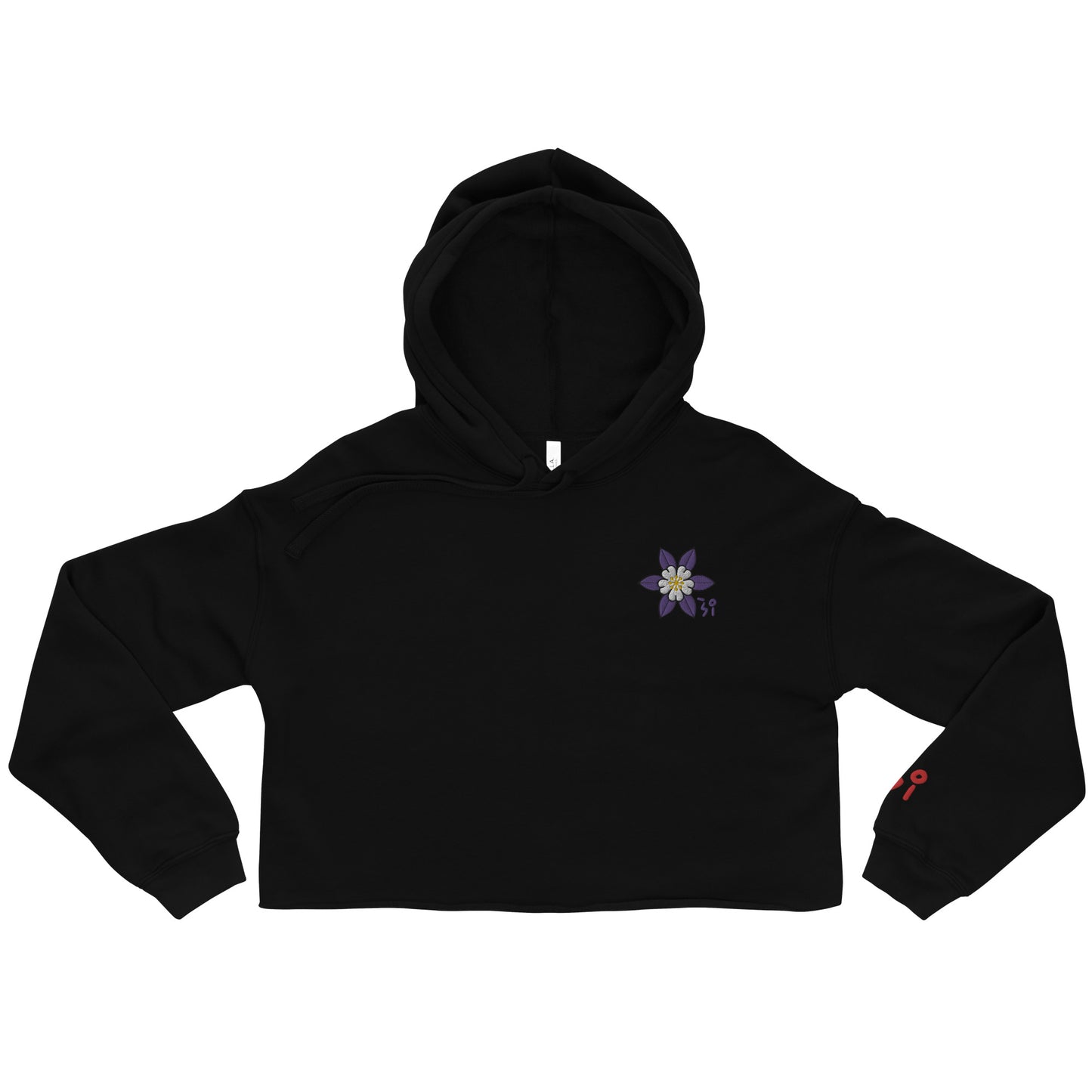 Columbine Crop Hoodie