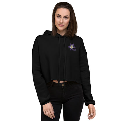 Columbine Crop Hoodie