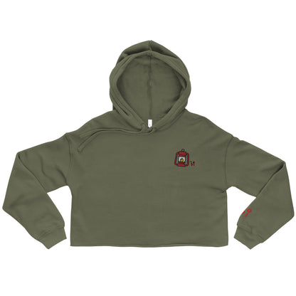 Camp lantern Crop Hoodie