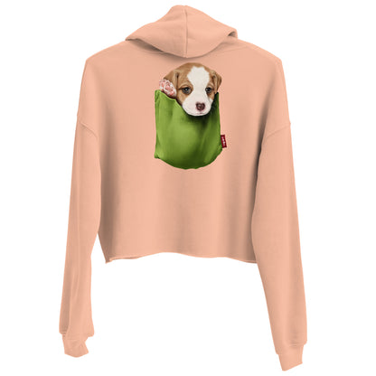 Jack Russell Terrier Crop Hoodie