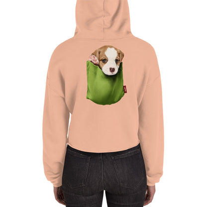 Jack Russell Terrier Crop Hoodie