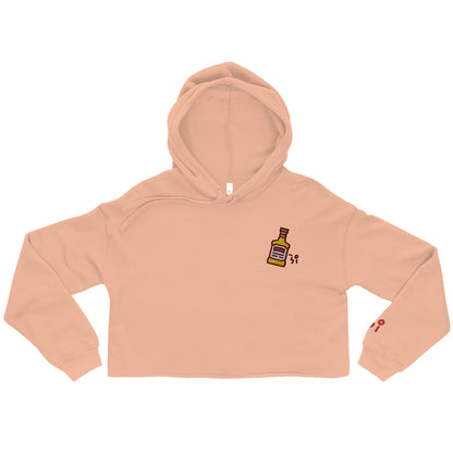 Whiskey Crop Hoodie