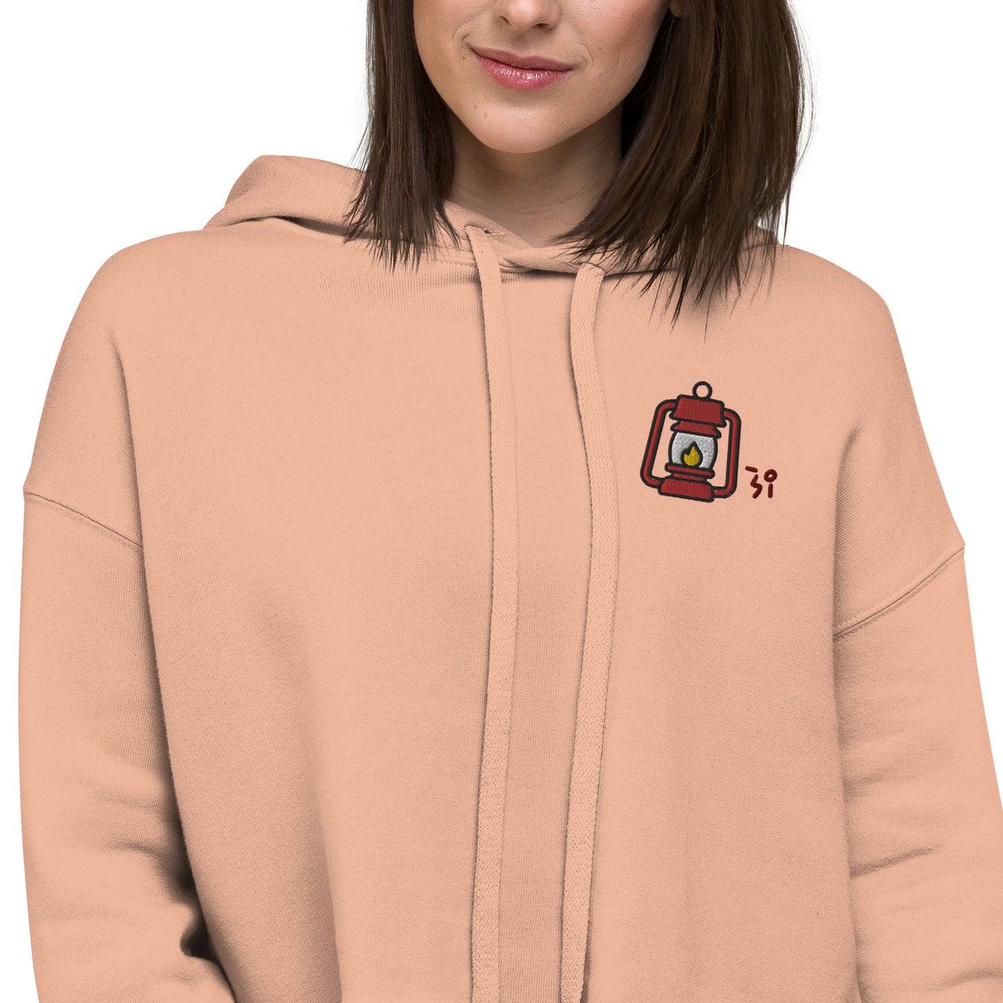 Camp lantern Crop Hoodie