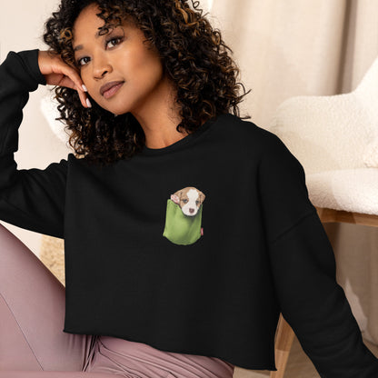 Jack Russell Terrier Crop Sweatshirt