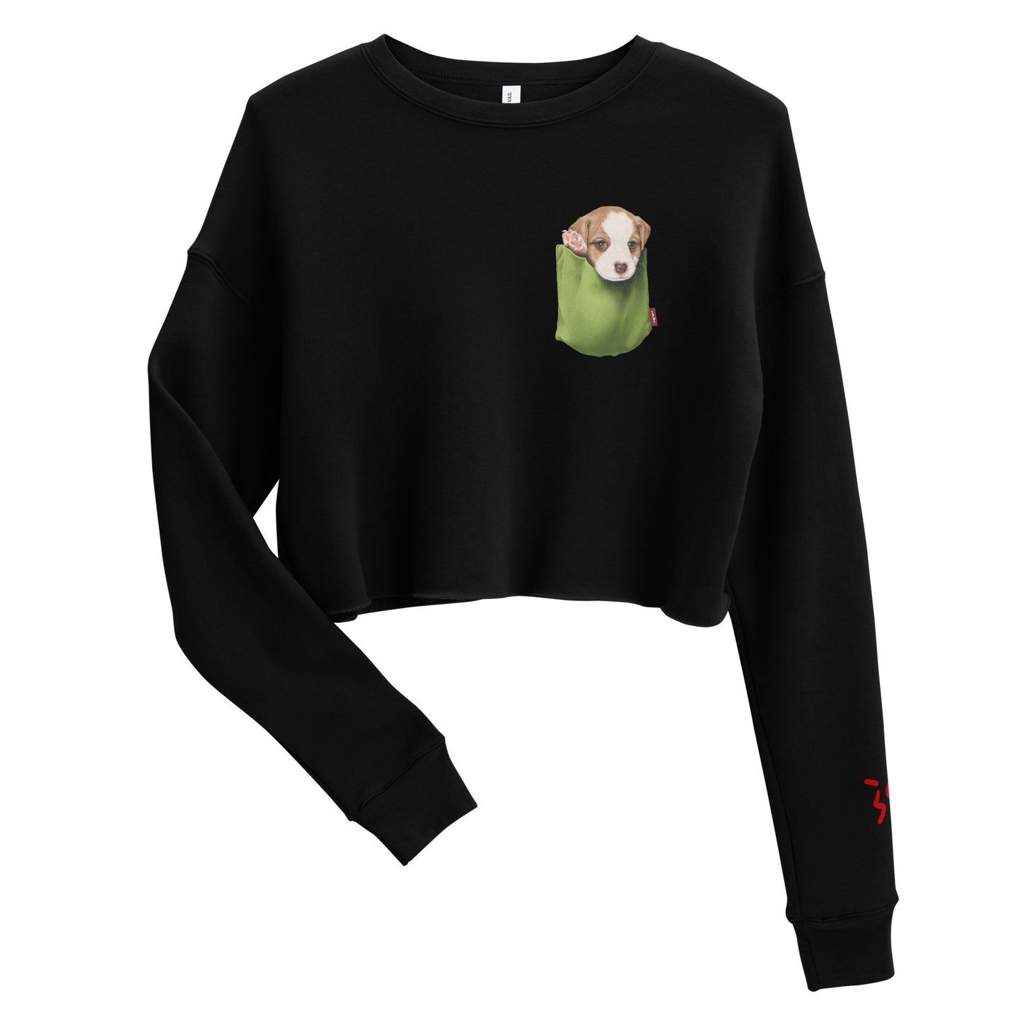 Jack Russell Terrier Crop Sweatshirt