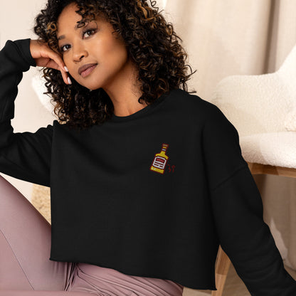 Whiskey Crop Sweatshirt