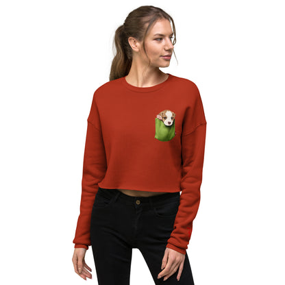 Jack Russell Terrier Crop Sweatshirt