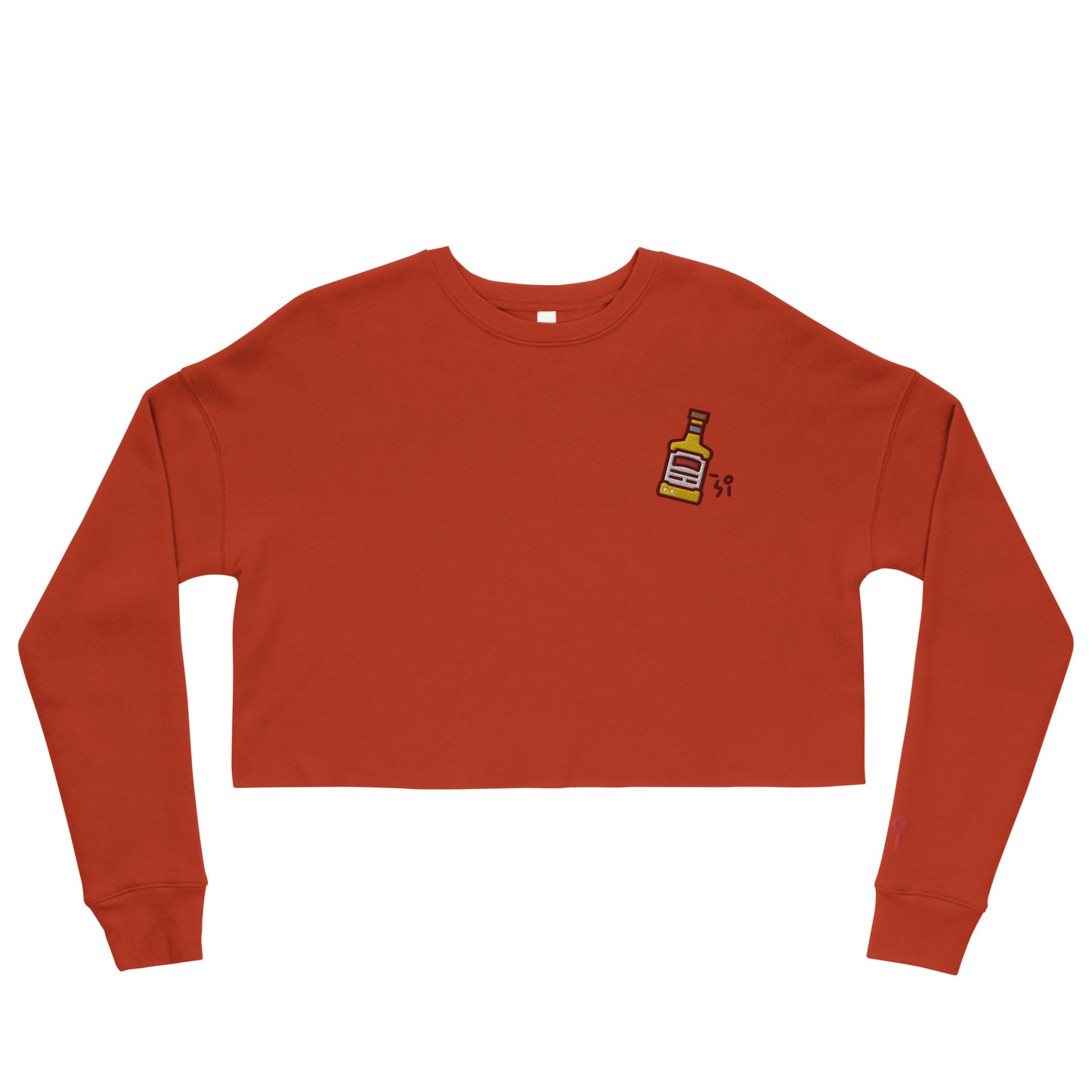 Whiskey Crop Sweatshirt