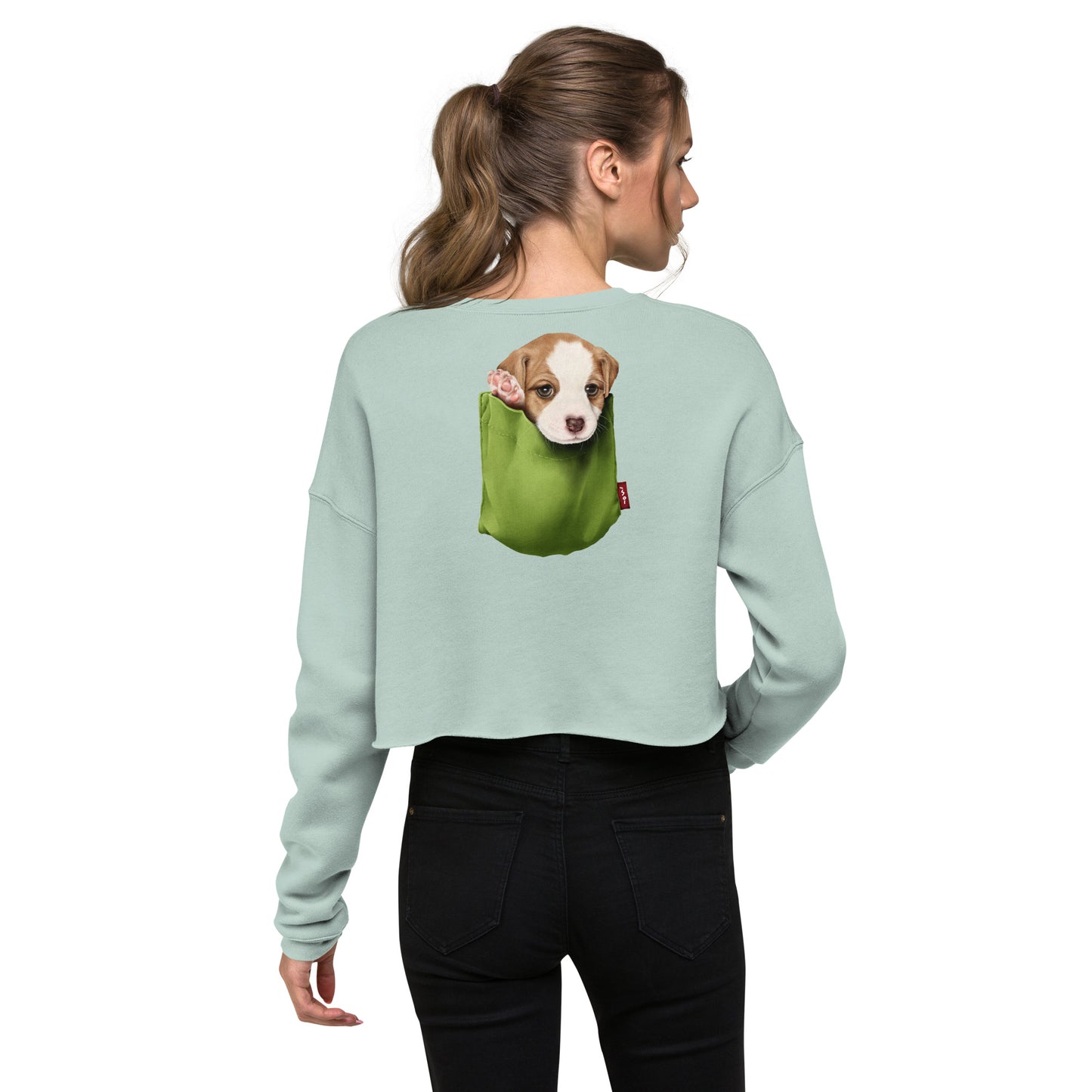 Jack Russell Terrier Crop Sweatshirt