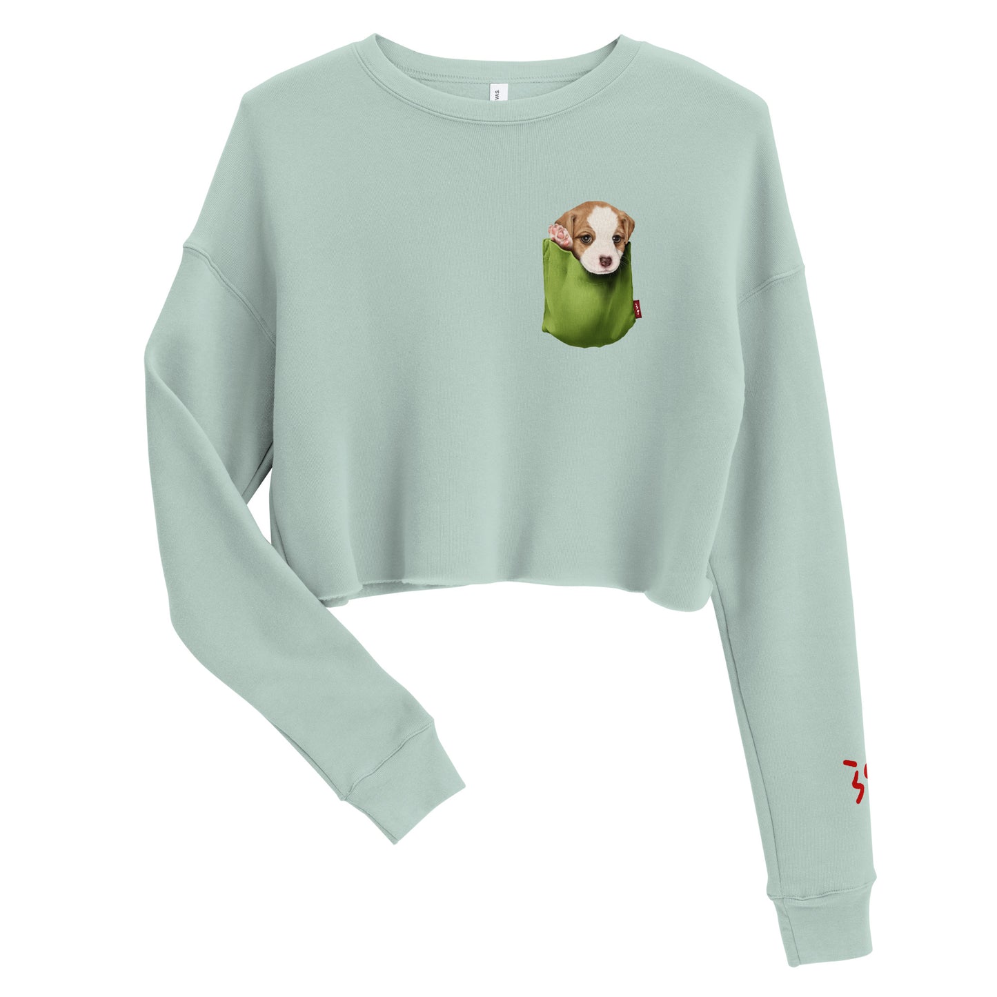 Jack Russell Terrier Crop Sweatshirt