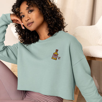 Whiskey Crop Sweatshirt