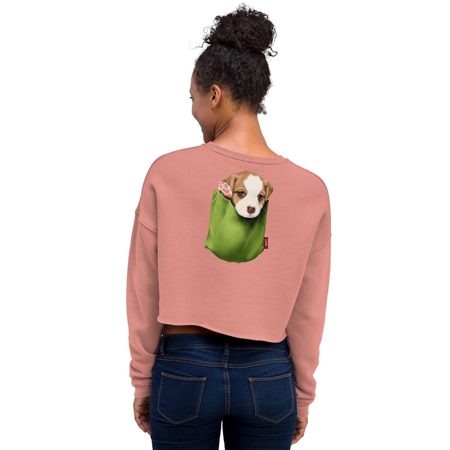 Jack Russell Terrier Crop Sweatshirt