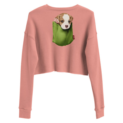 Jack Russell Terrier Crop Sweatshirt