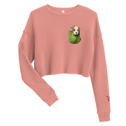 Jack Russell Terrier Crop Sweatshirt