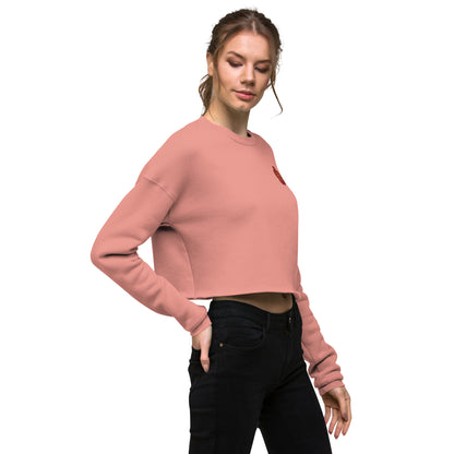 Chinese quince Crop Sweatshirt