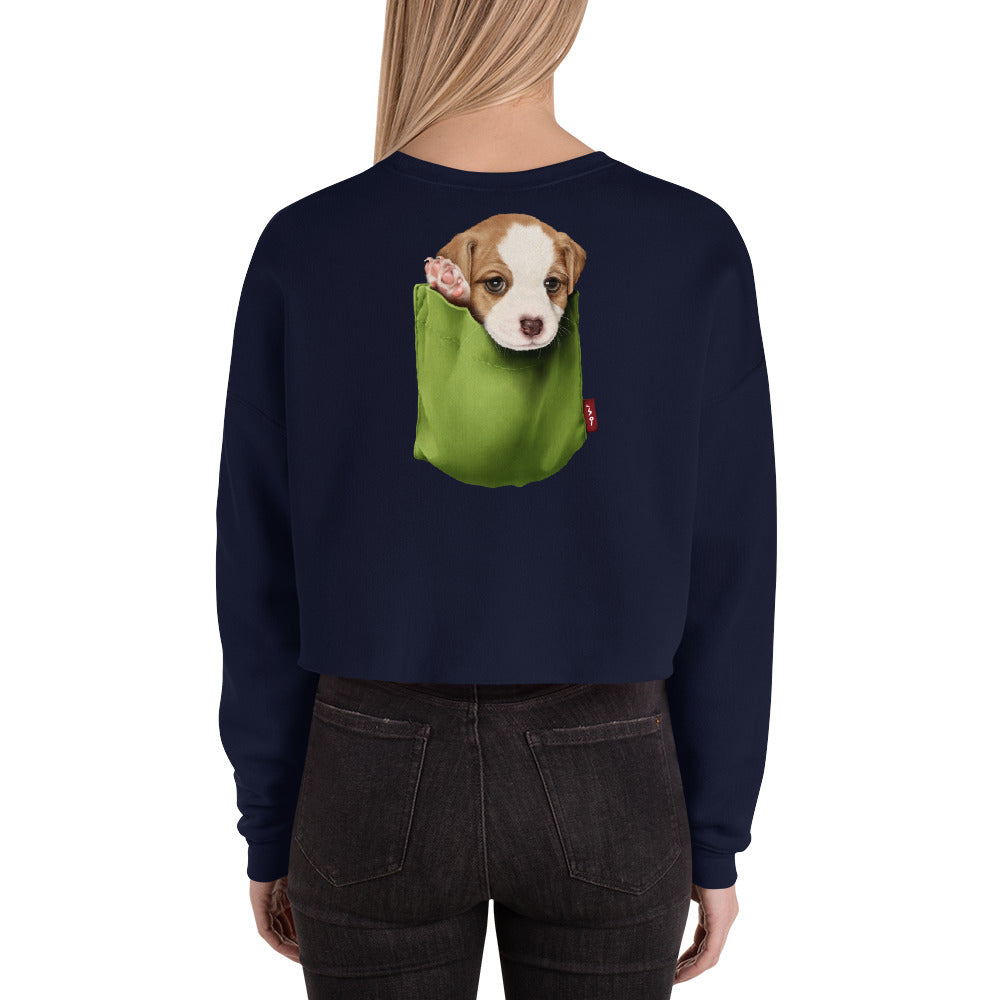 Jack Russell Terrier Crop Sweatshirt