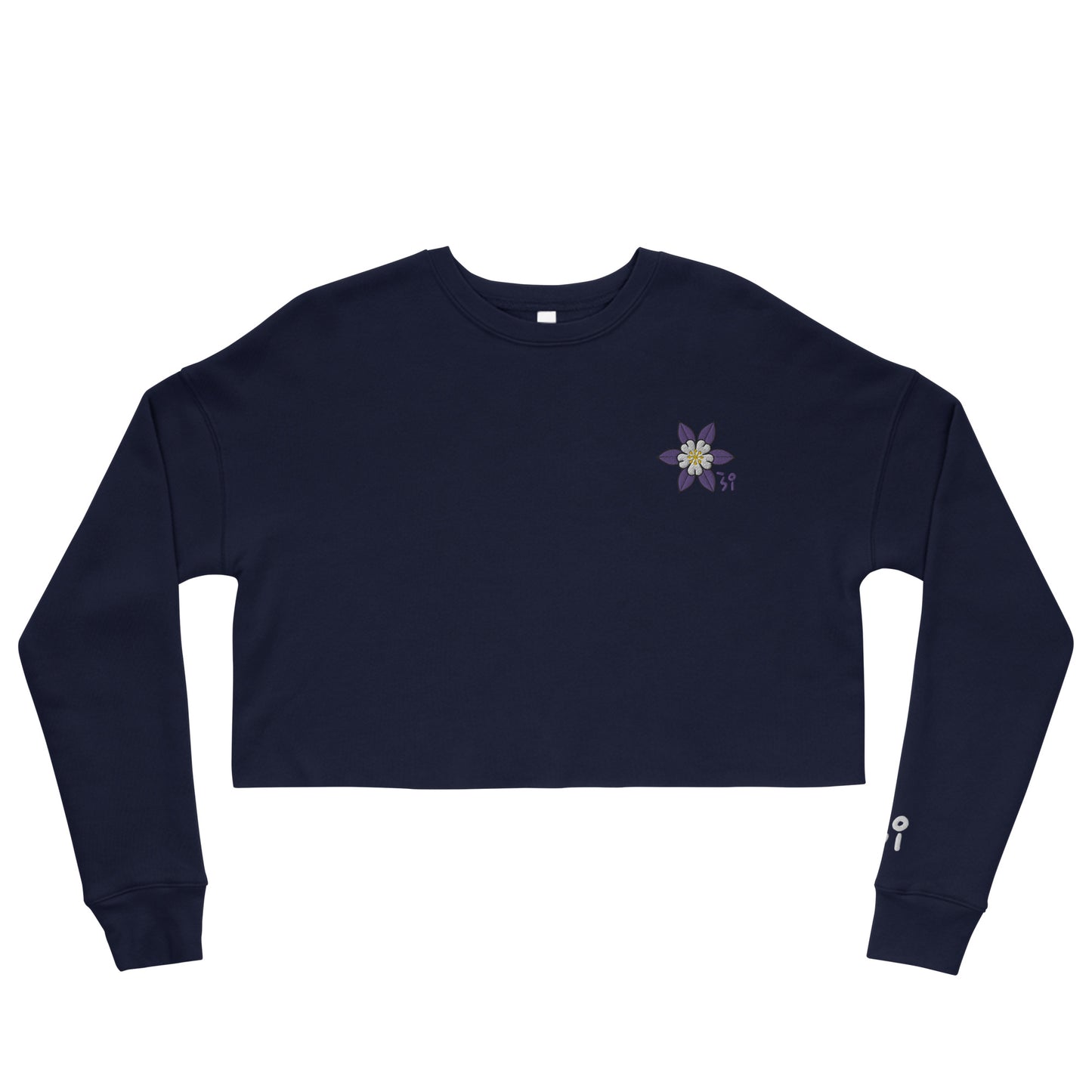 Columbine Crop Sweatshirt