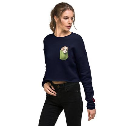 Jack Russell Terrier Crop Sweatshirt