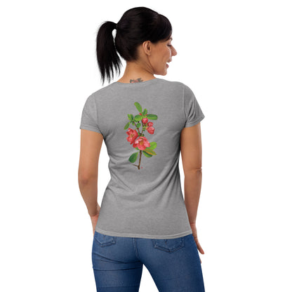 Chinese quince Women's short sleeve t-shirt