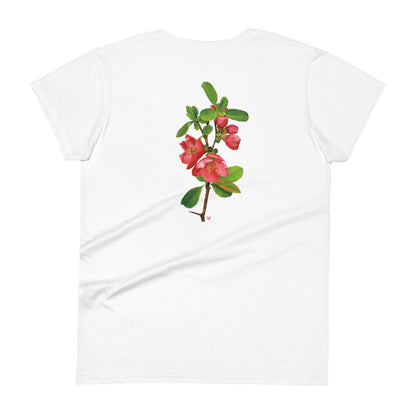 Chinese quince Women's short sleeve t-shirt