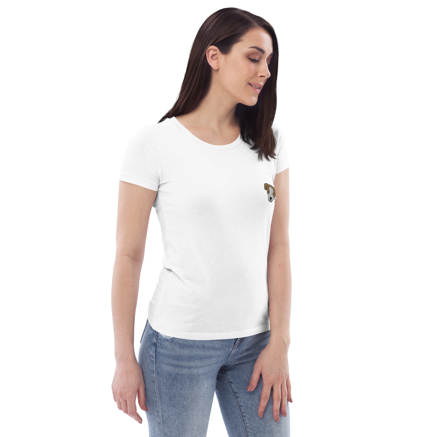 Jack Russell Terrier Women's fitted eco tee