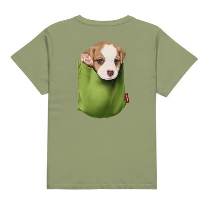 Jack Russell Terrier Women’s high-waisted t-shirt