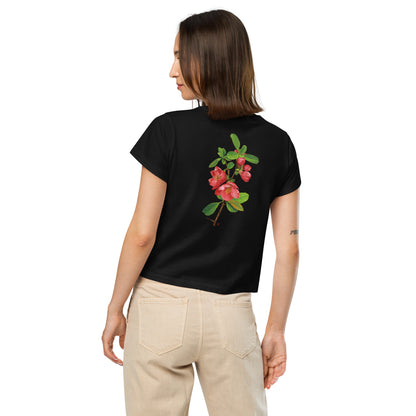 Chinese quince Women’s high-waisted t-shirt