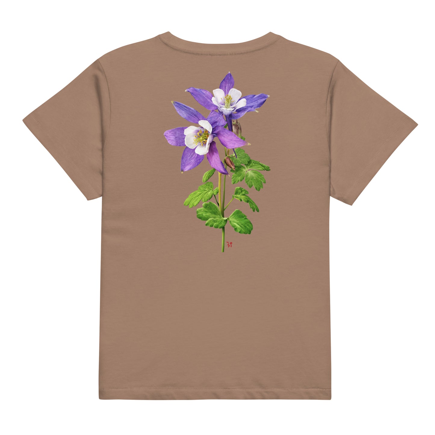 Columbine Women’s high-waisted t-shirt