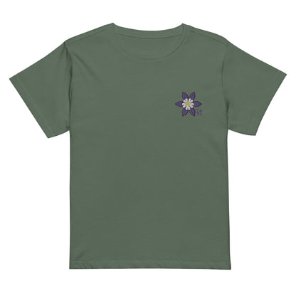 Columbine Women’s high-waisted t-shirt