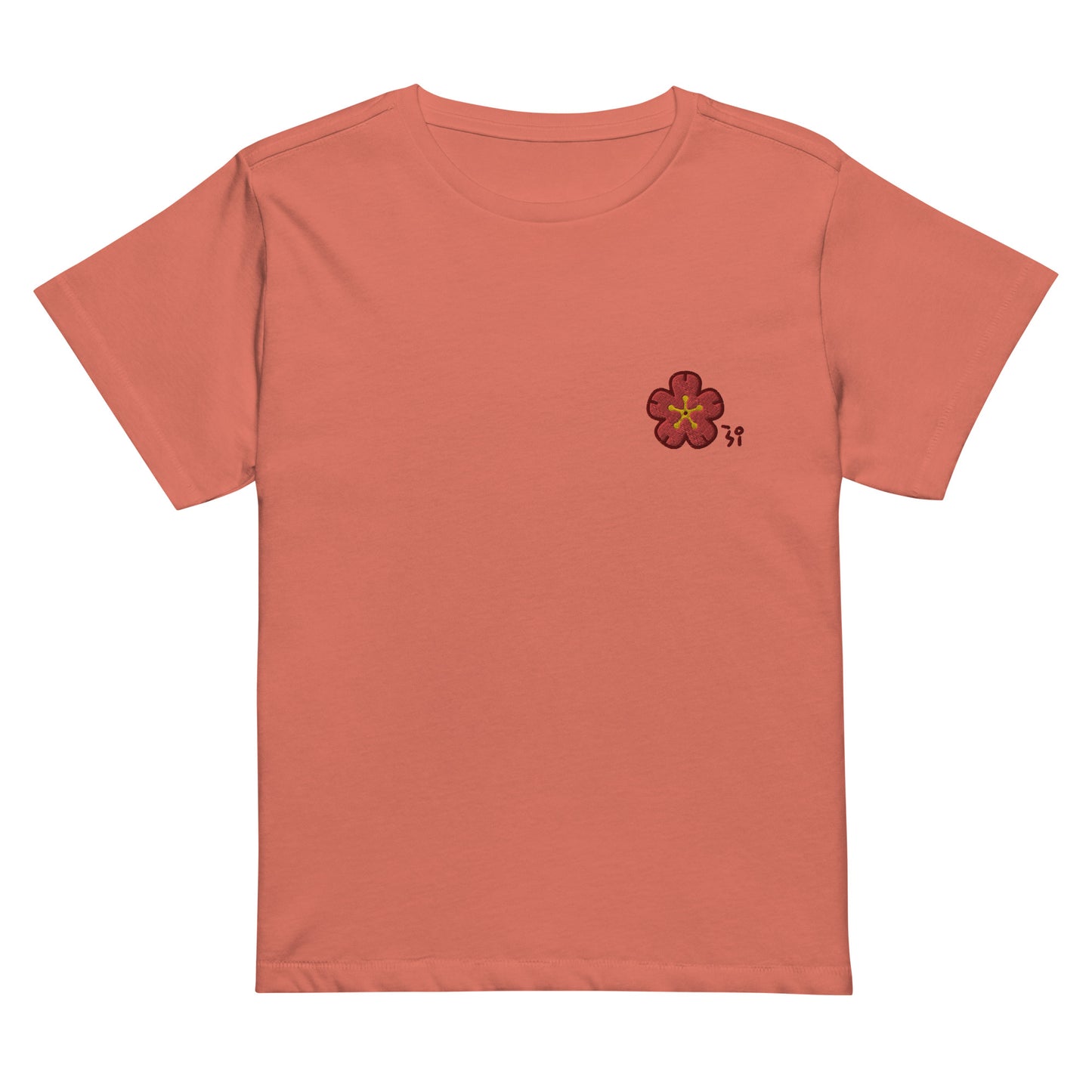 Chinese quince Women’s high-waisted t-shirt