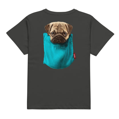 Pug Women’s high-waisted t-shirt
