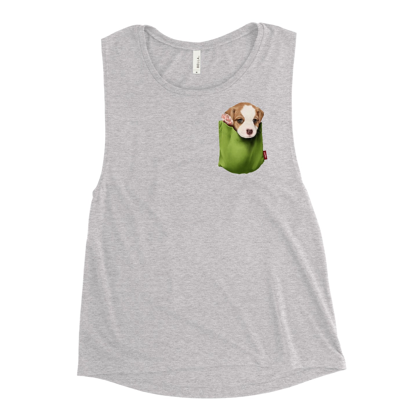 Jack Russell Terrier Ladies’ Muscle Tank