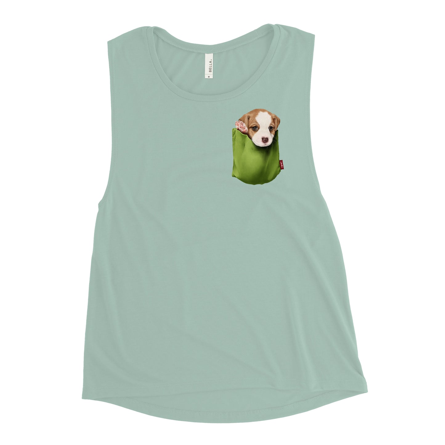 Jack Russell Terrier Ladies’ Muscle Tank