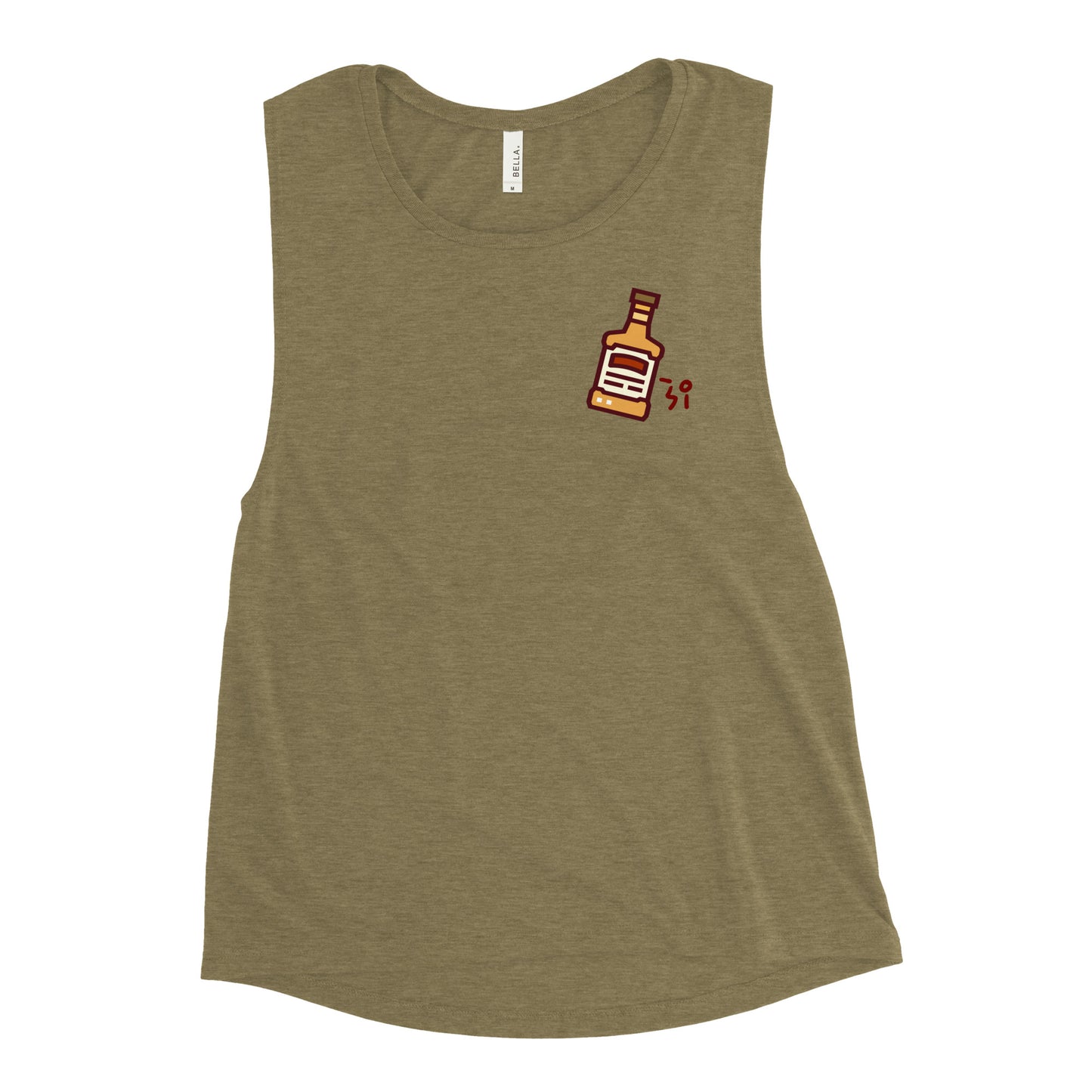 Whiskey Ladies’ Muscle Tank