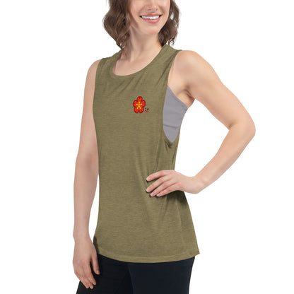 Chinese quince Ladies’ Muscle Tank