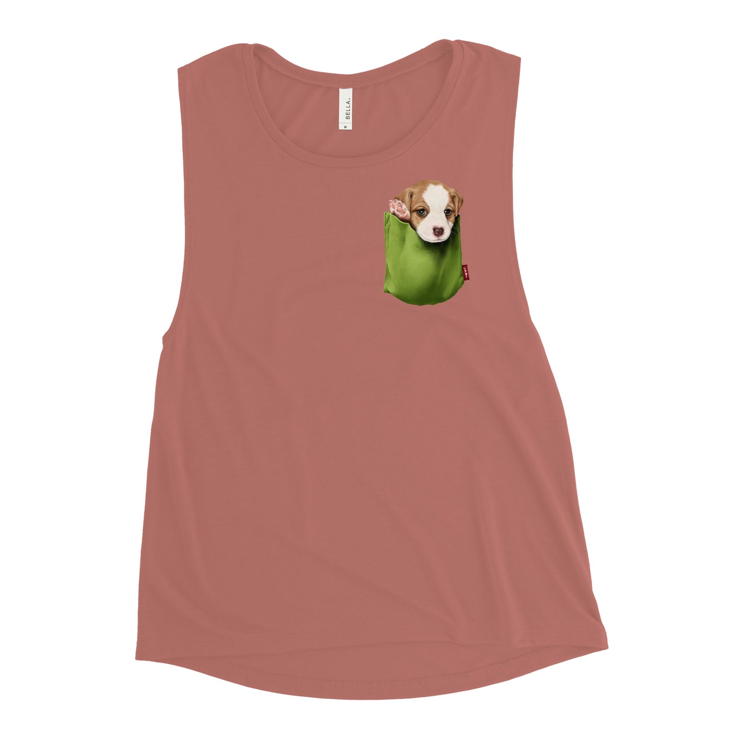 Jack Russell Terrier Ladies’ Muscle Tank