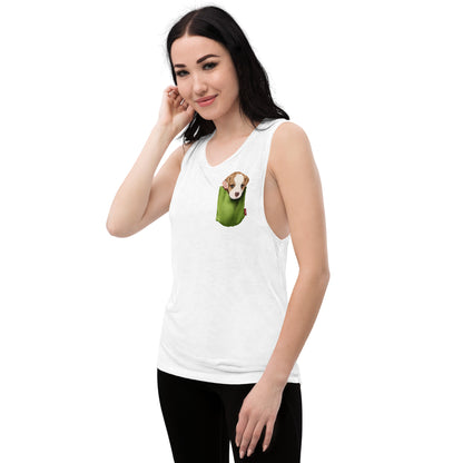 Jack Russell Terrier Ladies’ Muscle Tank