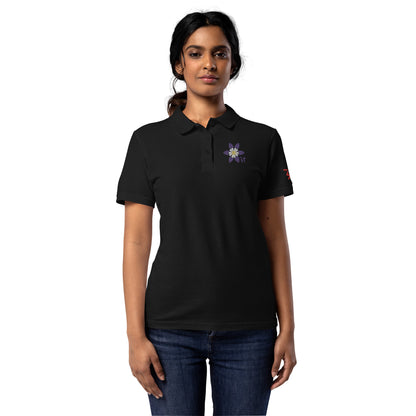 Chinese quince Women’s pique polo shirt