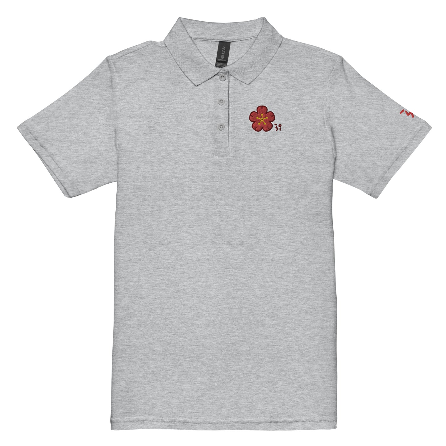 Chinese quince Women’s pique polo shirt